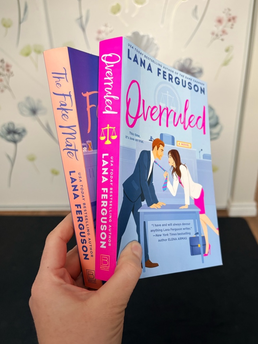 Overruled and the fake mate by Lana Ferguson - Paperback Set